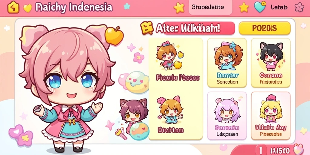 Tampilan antar muka yang sederhana dan mudah dipahami.