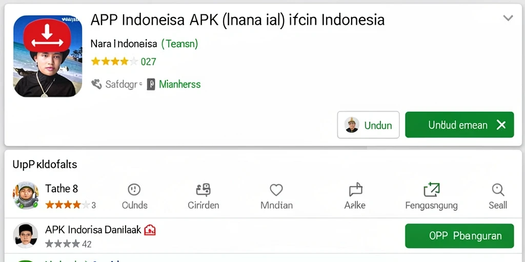 Tampilan menu yang ramah pengguna.