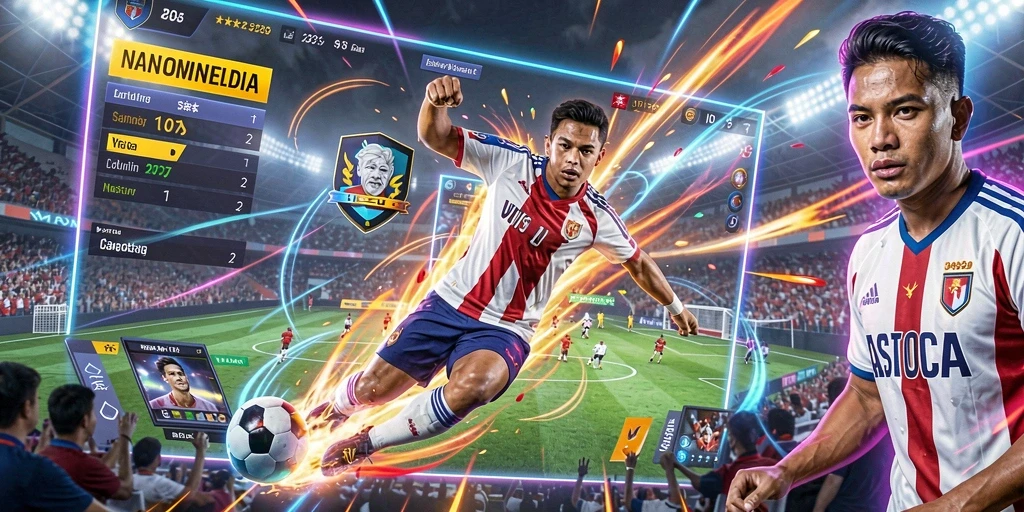 Tampilan awal permainan yang menarik dan penuh warna.