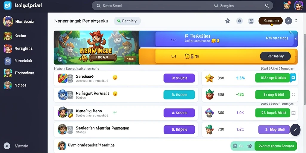 Tampilan antarmuka yang user-friendly yang memudahkan navigasi.