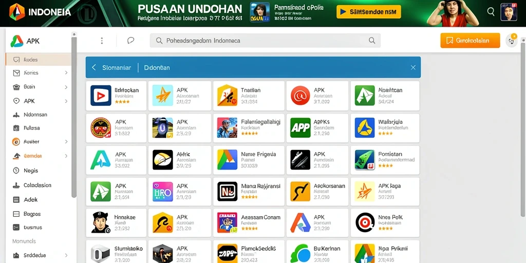Tampilan antarmuka yang intuitif dan user-friendly.
