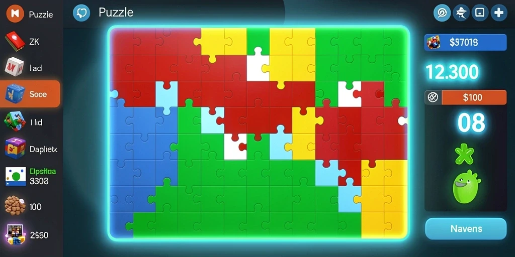 Tampilan awal yang menarik dan interaktif.