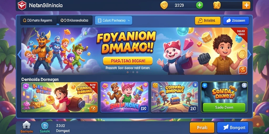 Tampilan antarmuka NATUNATOTO yang menarik.