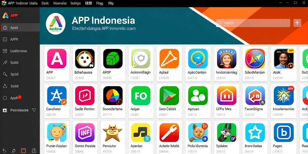 Tampilan awal yang menarik dan mudah dipahami.