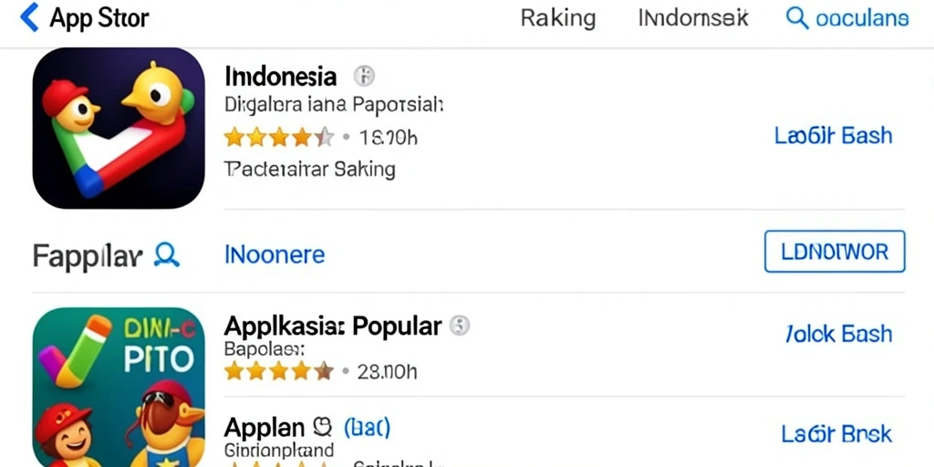 Tampilan awal aplikasi dengan desain yang menarik.