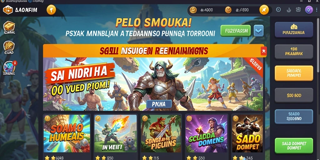 Tampilan antarmuka yang menarik dan mudah dipahami.