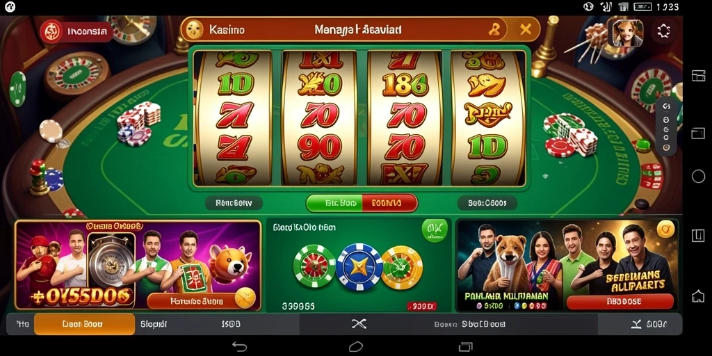 Tampilan antarmuka pengguna yang menarik.