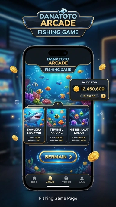 Galeri pratinjau visual danatoto build APK resmi terbaru